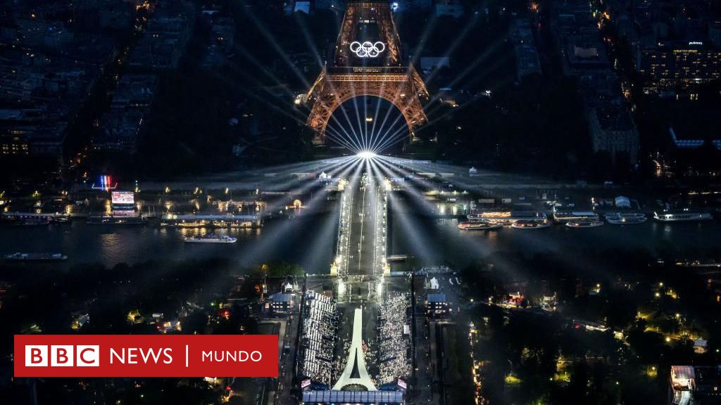 奥运会：2024 年巴黎奥运会开幕式的最佳图片