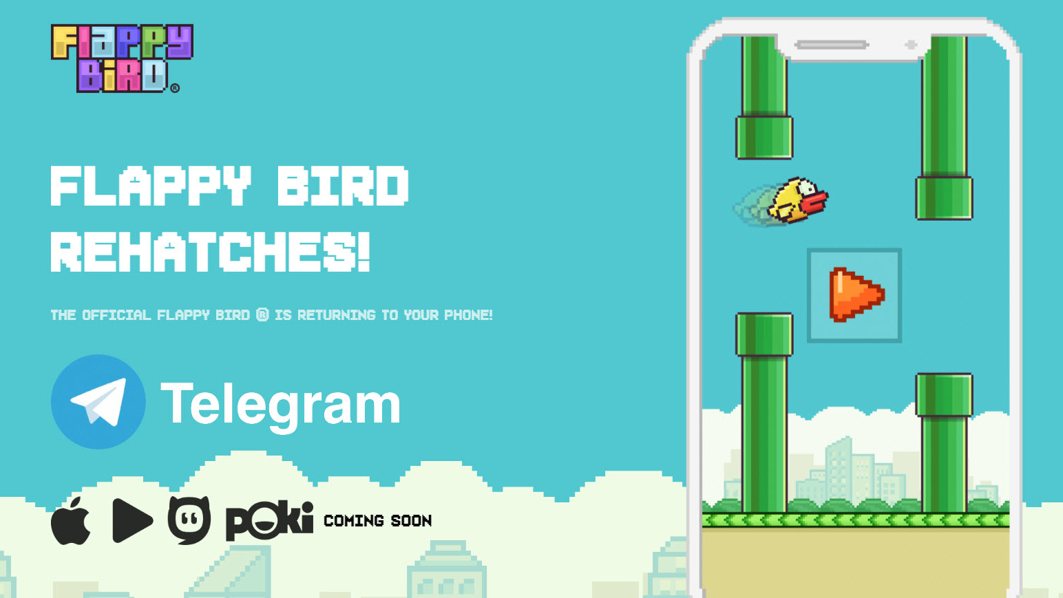 《Flappy Bird》消失 10 年后即将回归